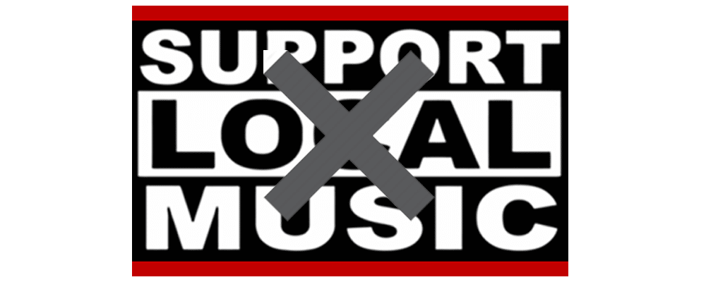 Local Bands, Forget Commercial Radio